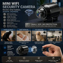 Infografía de funciones de cámara Nano Vision con escenas de montaje y monitoreo
