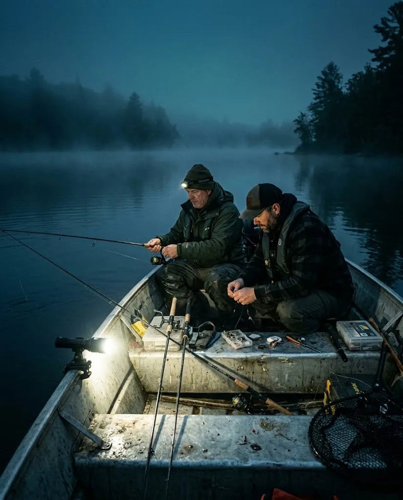 Pesca después del anochecer
