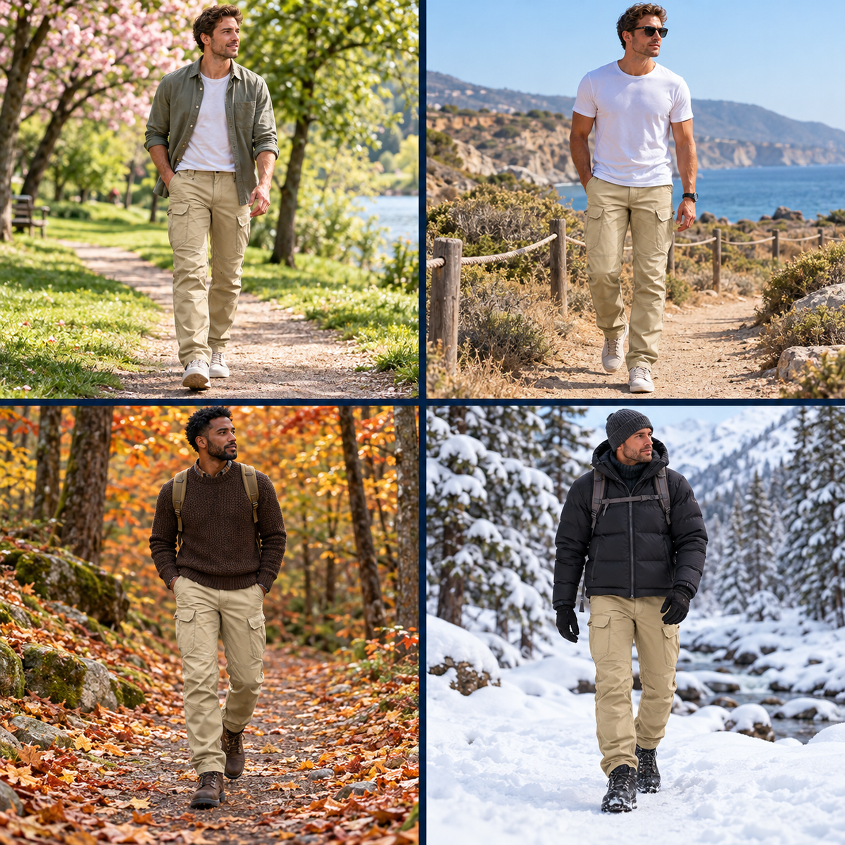 Black Hawk One — Pantalones cargo tácticos elásticos