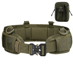 Supplier view of the olive-green Phantom Field Kit with one belt and one utility pouch.