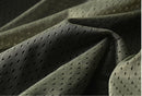 Detalle de la tela perforada del forro de la chaqueta DryMax