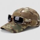 Ridgeline Gorra de bosque sobre fondo blanco; Se muestran gafas para demostrar el titular y no están incluidas.
