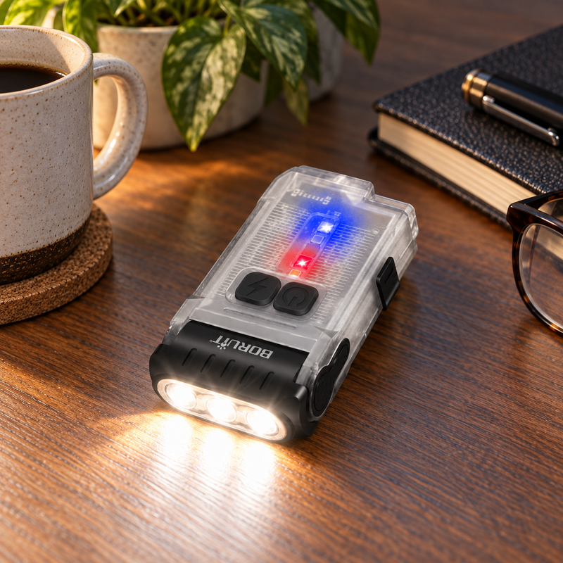 GlowCore V15 — Recárgala por USB-C.
