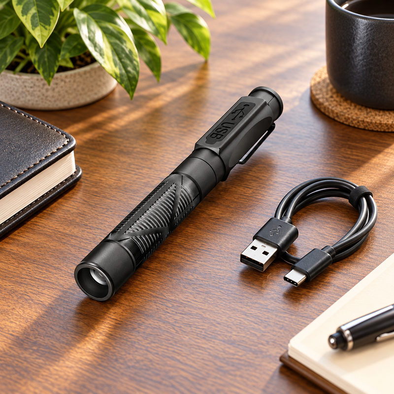 PrismPen — Recarga la batería integrada.