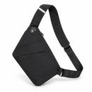 Bolso cruzado negro Slim Carry 3 sobre fondo blanco