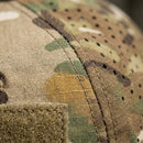 Macro de la gorra de camuflaje Ridgeline tejido ripstop de poliéster-algodón