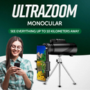 Gráfica monocular UltraZoom con adaptador para smartphone y trípode